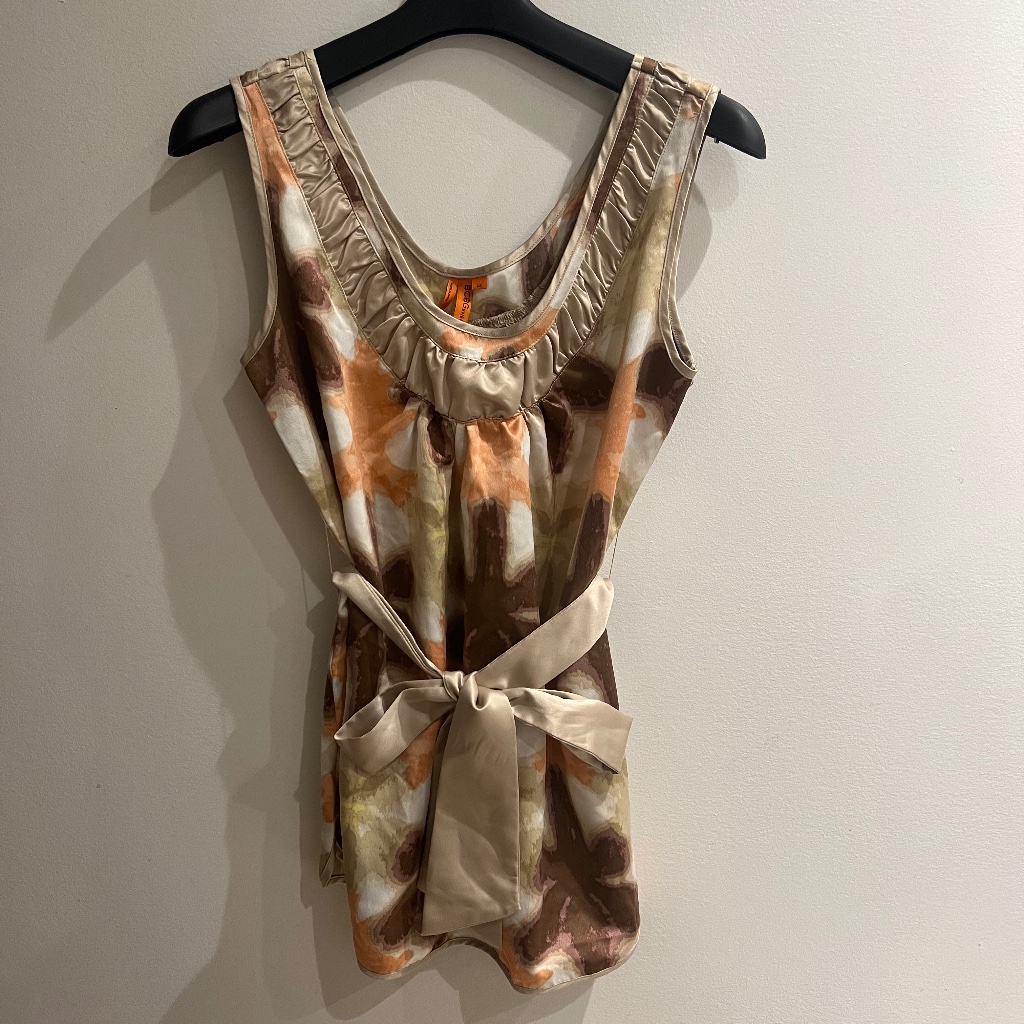 Bcbgeneration Abstract Pattern Top